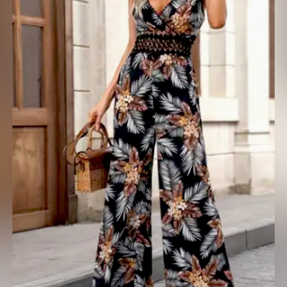 Floral Black Maxi Dress